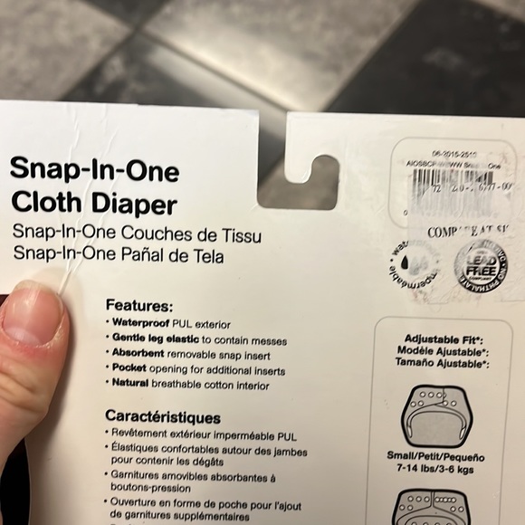 Bumpkin Snap-In-1 Wonder Woman Cloth Diaper Cape Baby Oneder 1st Birthday DC OS - Picture 5 of 6